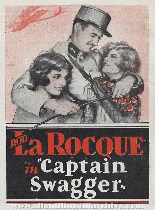 Herald for CAPATIN SWAGGER (1928) with Rod La Rocque