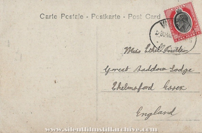Postcard for DON QUICHOTTE (1903)