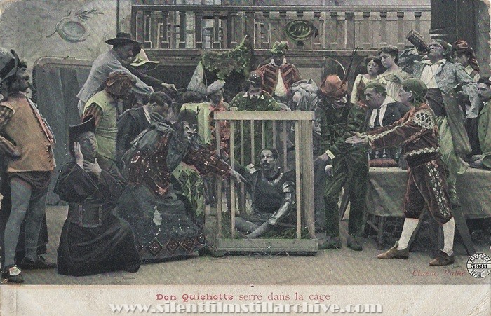 Postcard for the Path film DON QUICHOTTE (1903)