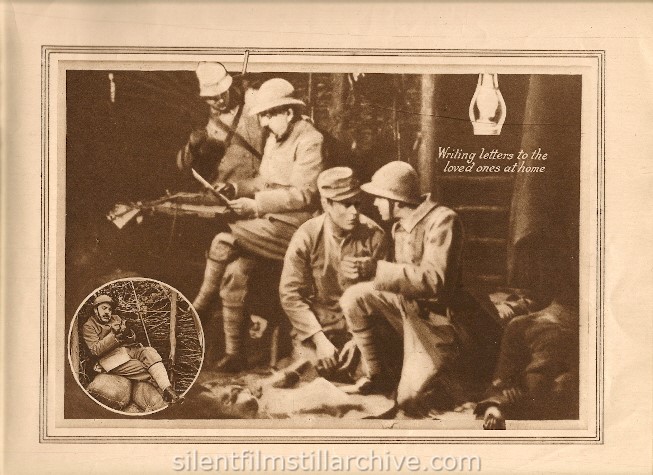 D. W. Griffith's HEARTS OF THE WORLD (1918) movie program. 