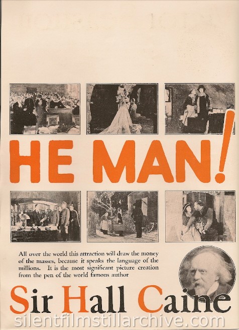 Trade ad for NAME THE MAN (1924)