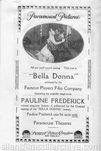 Strand Theatre Program