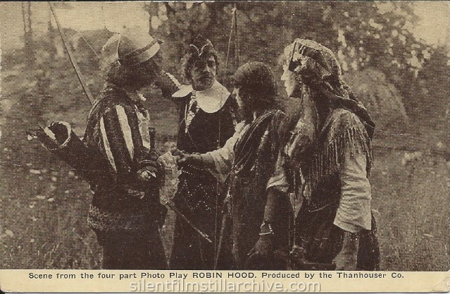 Postcard for ROBIN HOOD (1913) with William Russell