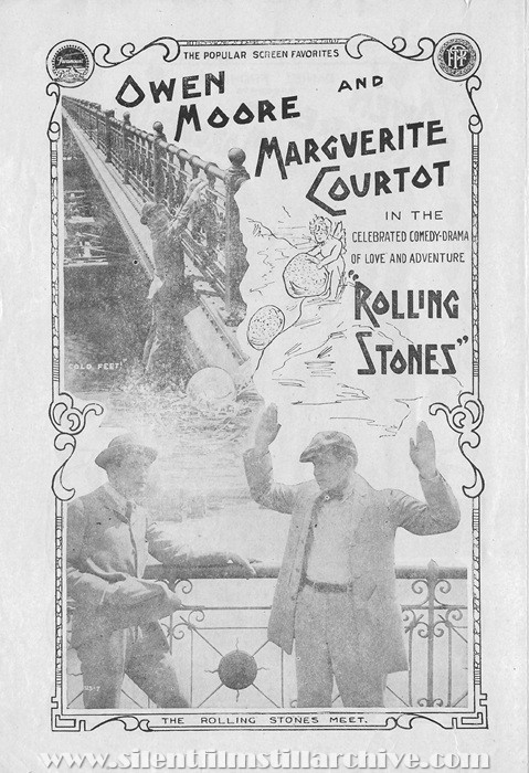 Herald for ROLLING STONES (1916) with Owen Moore and Marguerite Courtot
