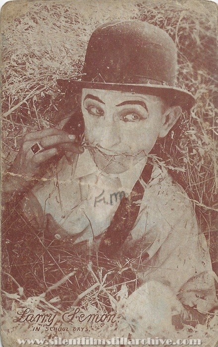 Postcard for SCHOOL DAYS (1920) with Larry Semon