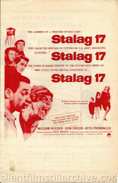STALAG 17 (1953) herald.