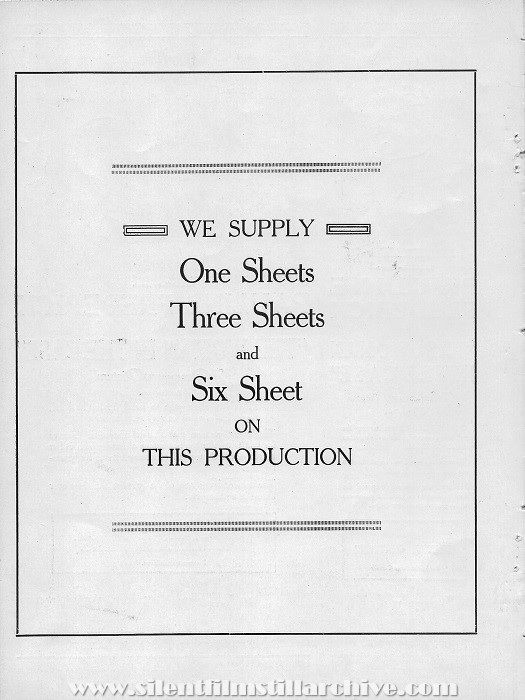 Pressbook for WOMAN IN THE CASE (1916) with Pauline Frederick