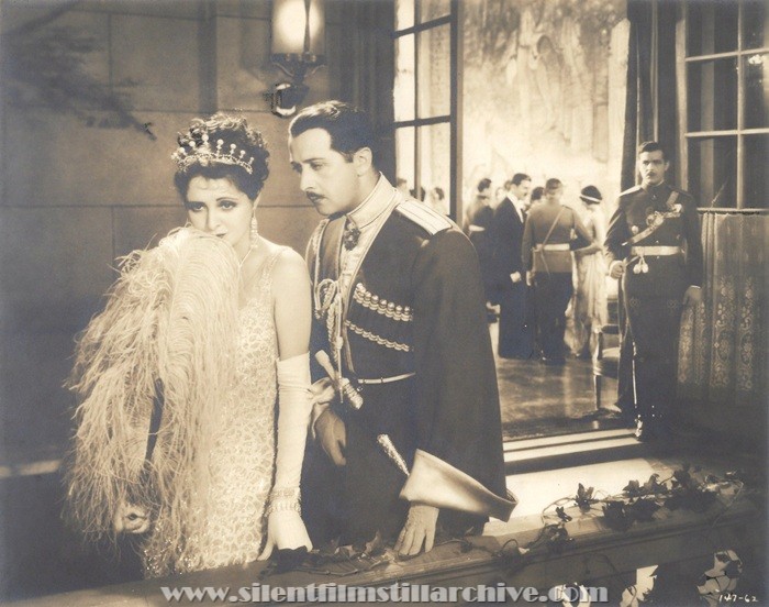 Billie Dove, Nicholas Soussanin and Antonio Moreno in ADORATION (1928)