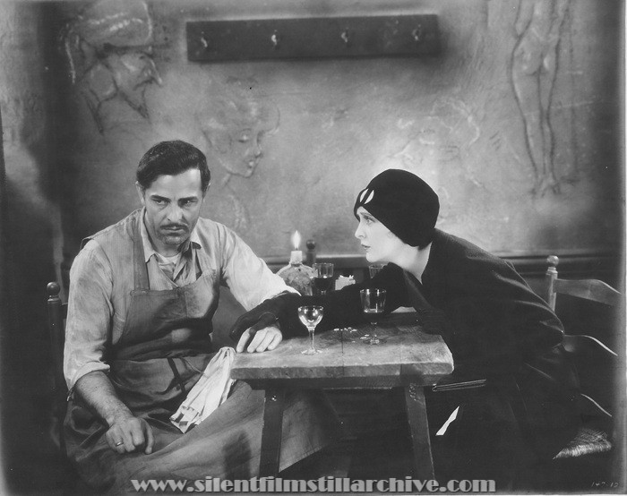 Antonio Moreno and Billie Dove in ADORATION (1928)