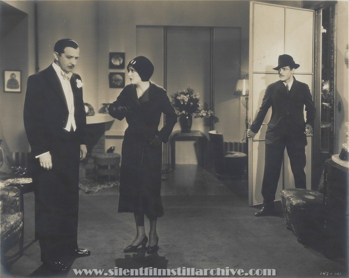 Nicholas Soussanin, Billie Dove, and Antonio Moreno in ADORATION (1928)