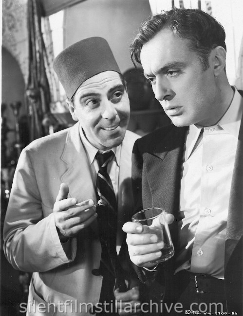 Joseph Calleia and Charles Boyer in ALGIERS (1938)