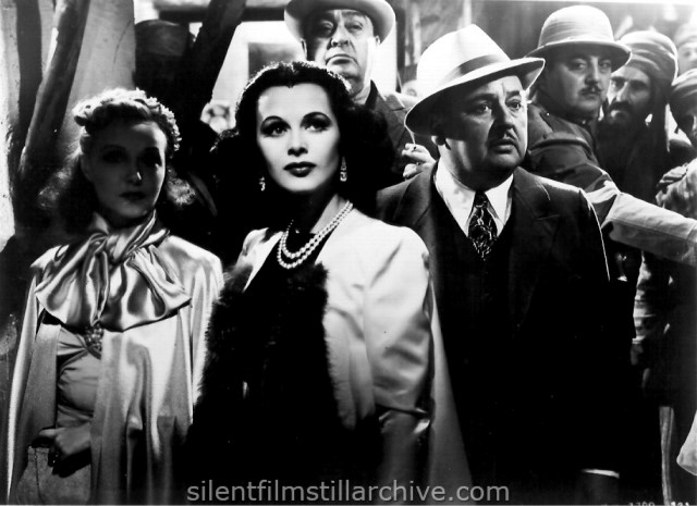 Claudia Dell, Hedy Lamarr, Robert Grieg and Bert Roach in ALGIERS (1938)