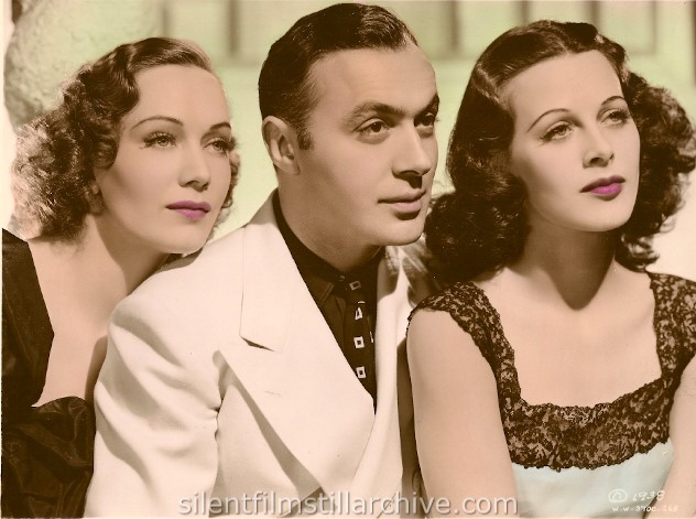 Sigrid Gurie, Charles Boyer and Hedy Lamarr in ALGIERS (1938)