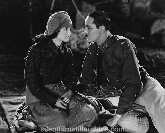 Marceline Day and Norman Kerry in THE BARRIER (1926)