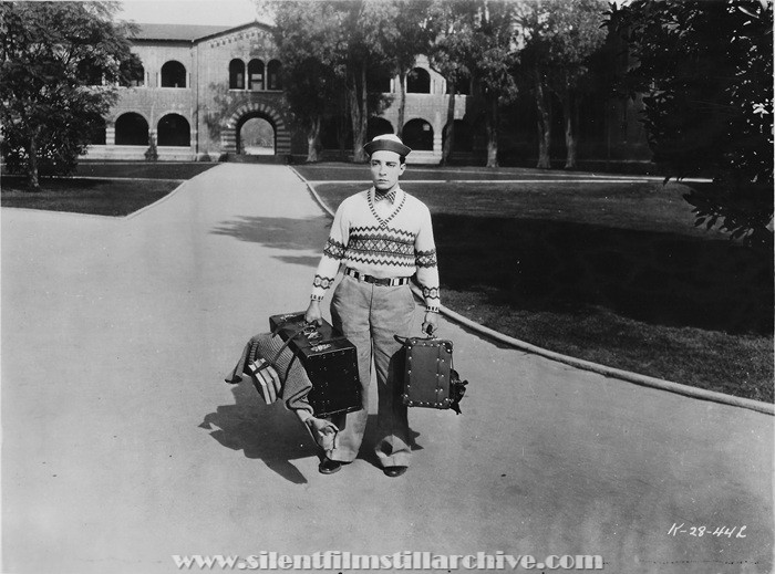 Buster Keaton in COLLEGE (1927)