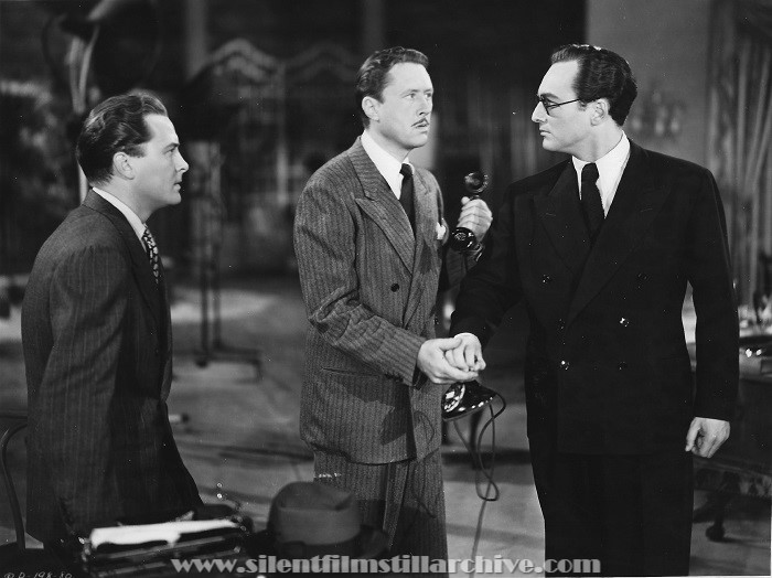 Hobart Cavanaugh, William Demarest, Allyn Joslyn and Evelyn Keyes in DANGEROUS BLONDES (1943)