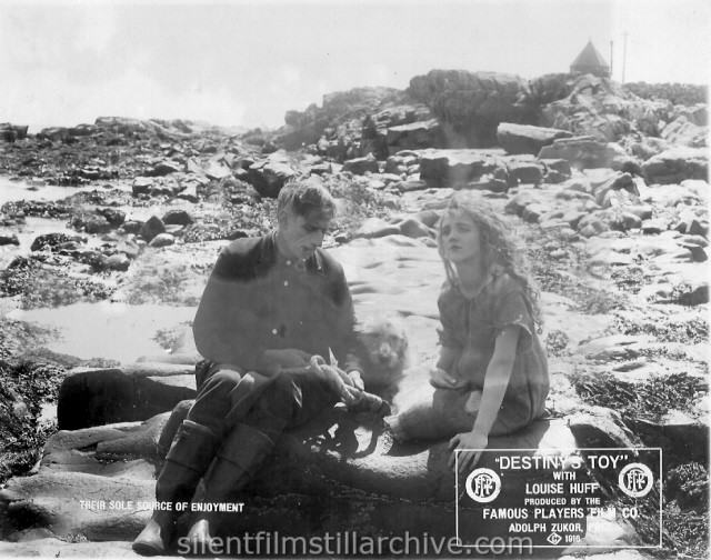 Harry Lee and Louise Huff in DESTINY'S TOY (1916)