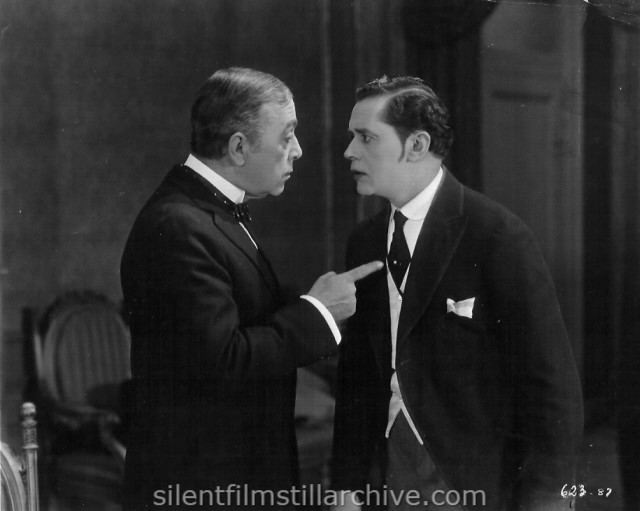 Robert Edeson and Theodore Kosloff in DON'T CALL IT LOVE (1923)