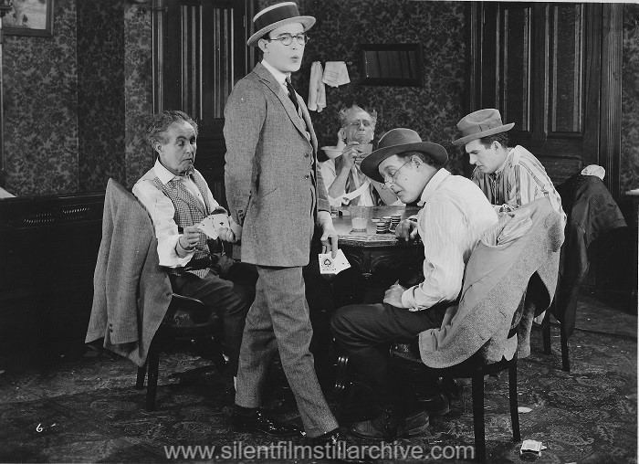 James Kelly, Harold Lloyd, William Gillespie, and Gaylord Lloyd in DR. JACK (1922).