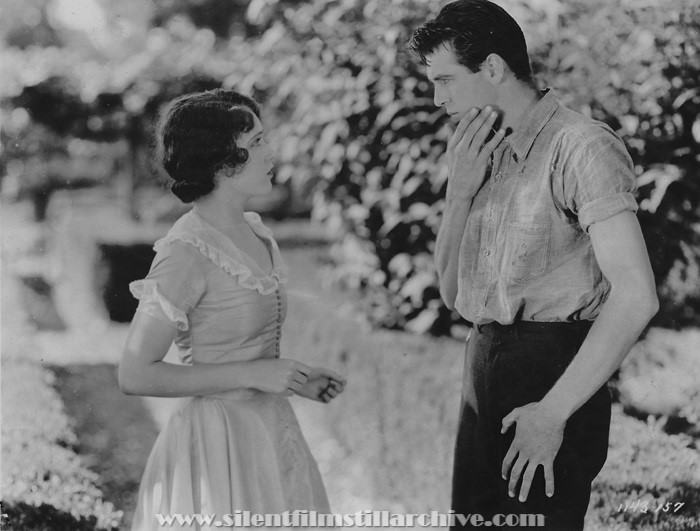 Fay Wray and Gary Cooper in THE FIRST KISS (1928).