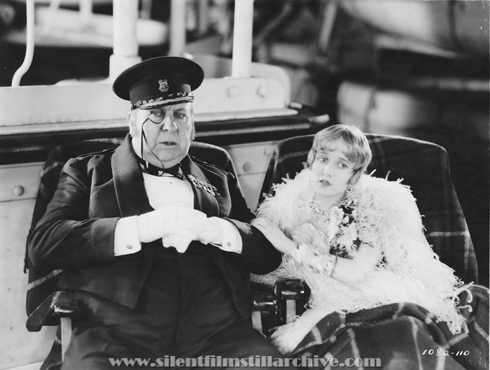 Mack Swain and Ruth Taylor in GENTLEMEN PREFER BLONDES (1927)