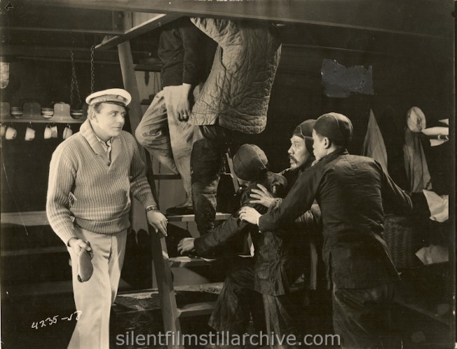 House Peters and Patsy Ruth Miller in HEAD WINDS (1925)
