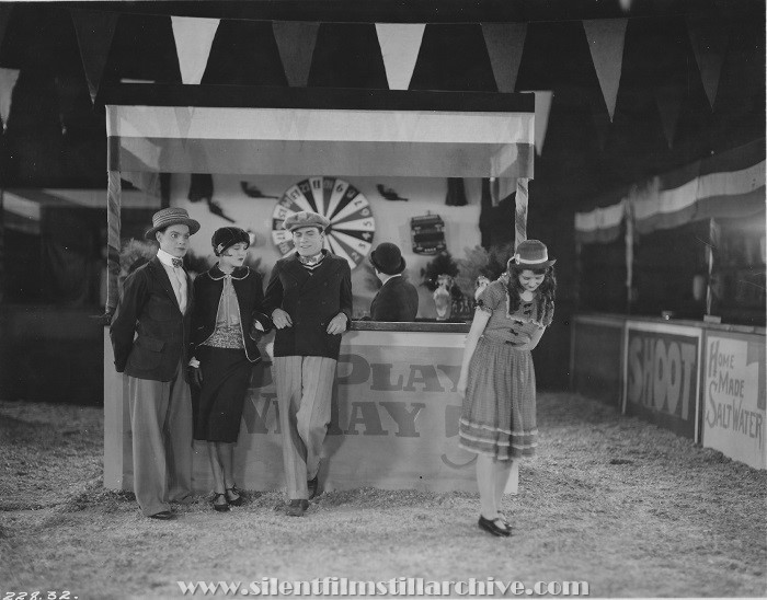 Eddie Quillan, Ruth Taylor, Danny O'Shea, and Alice Day in HESITATING HORSES (1926).