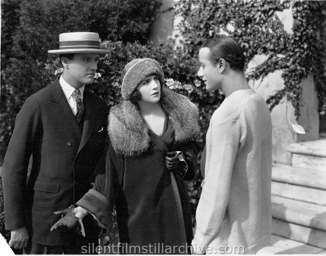 James Rennie, Bebe Daniels, and John Davidson in HIS CHILDREN'S CHILDREN (1923)