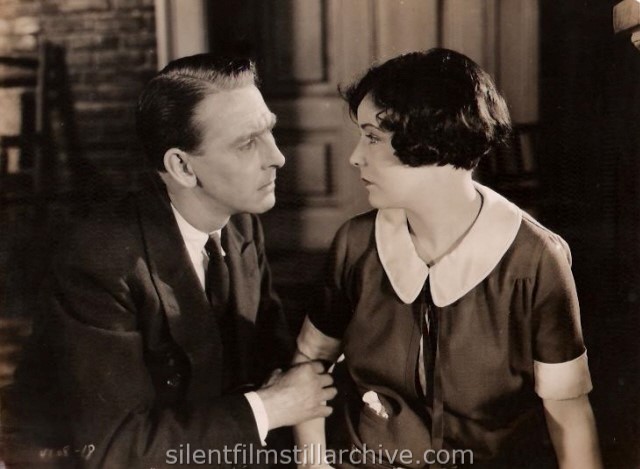 Percy Marmont and Virginia Valli in K - THE UNKNOWN (1924)