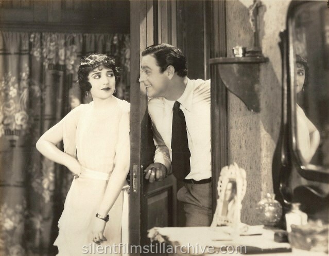 Bebe Daniels and Edmund Burns in THE MANICURE GIRL (1925).