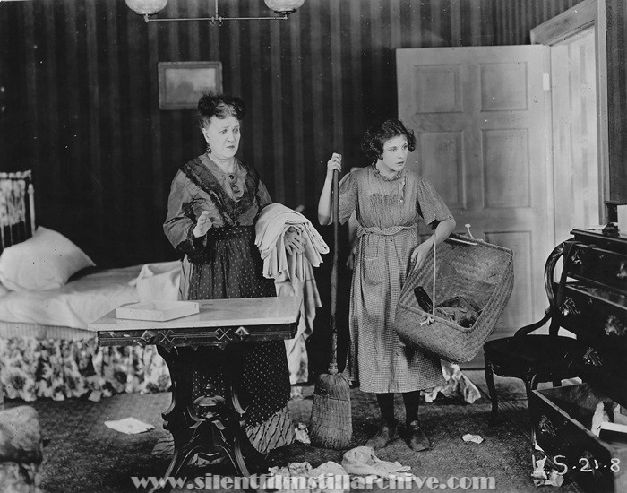 Georgia Woodthorpe and Shirley Mason in MERELY MARY ANN (1920)
