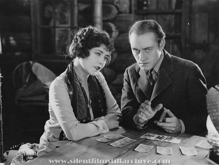 Rene Adore and Conrad Nagel in THE MICHIGAN KID (1928)