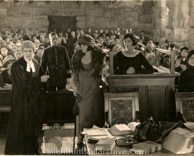 Creighton Hale, Patsy Ruth Miller and Mae Busch in NAME THE MAN (1924)