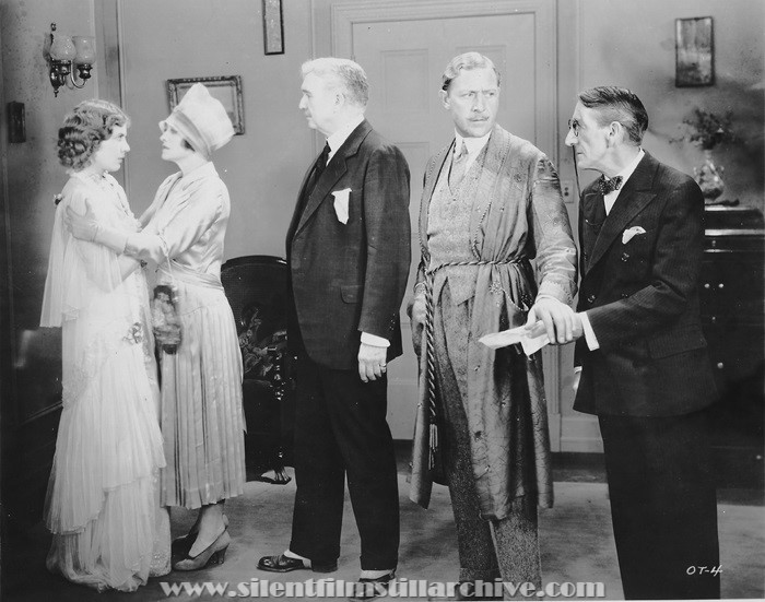 Lois Wilson, Pauline Frederick, and Holmes Herbert in ON TRIAL (1928)
