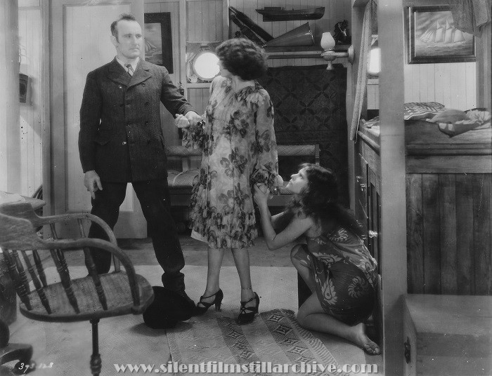 Donald Crisp, Renée Adorée, and Dorothy Janis in THE PAGAN (1929)
