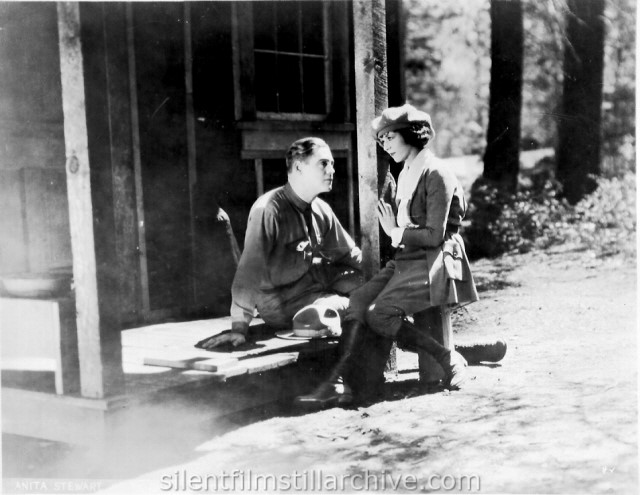 Edward Hearn and Anita Stewart in A QUESTION OF HONOR (1922)