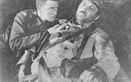 Lew Ayres and Raymond Griffith in ALL QUIET ON THE WESTERN FRONT (1931)