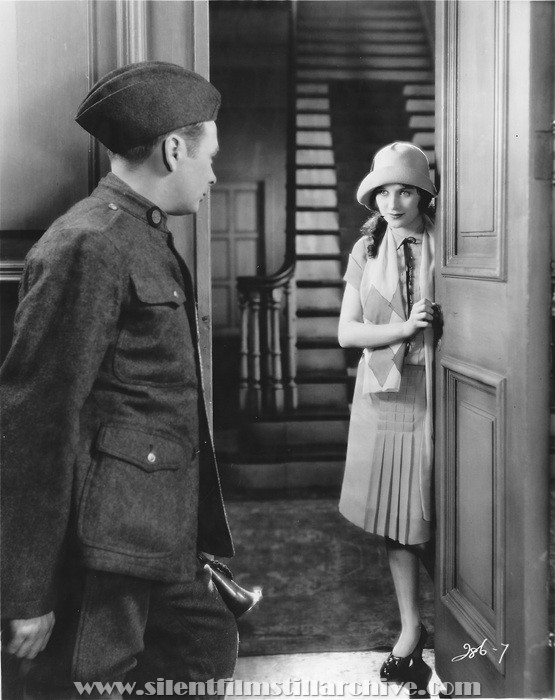 George K. Arthur and Marceline Day in ROOKIES (1927)
