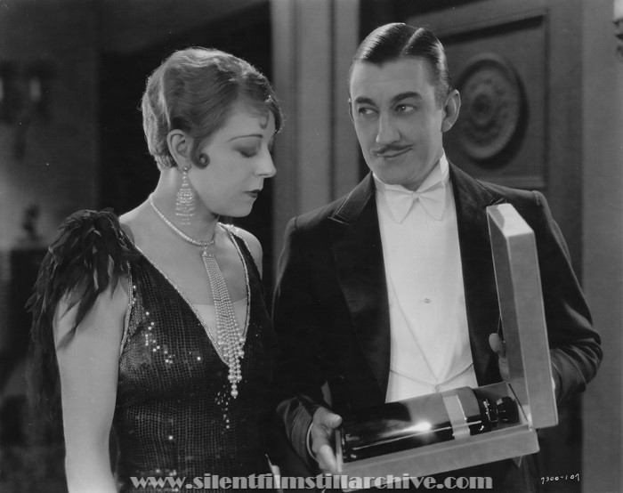 Seena Owen and Ward Crane in THE RUSH HOUR (1928)
