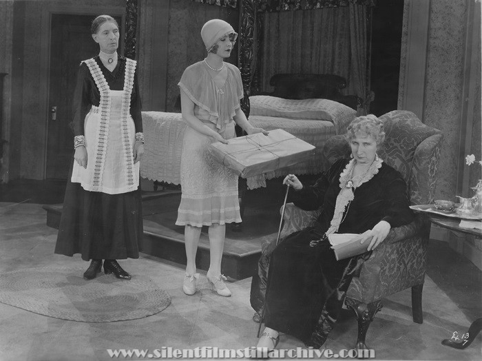 Claire Windsor and Vera Lewis in SATAN AND THE WOMAN (1928)