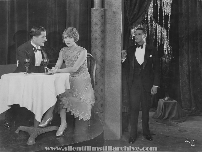 Thomas Holding, Claire Windsor, and Cornelius Keefe in SATAN AND THE LADY (1928)