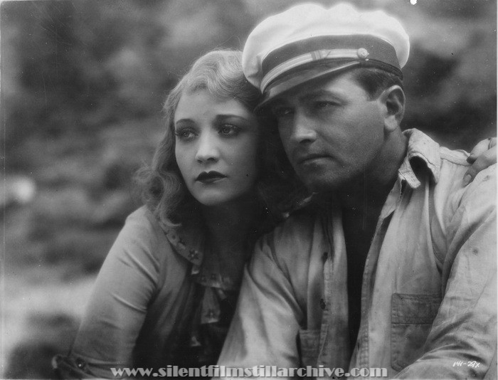 Betty Compson and Richard Barthelmess in SCARLET SEAS (1928)