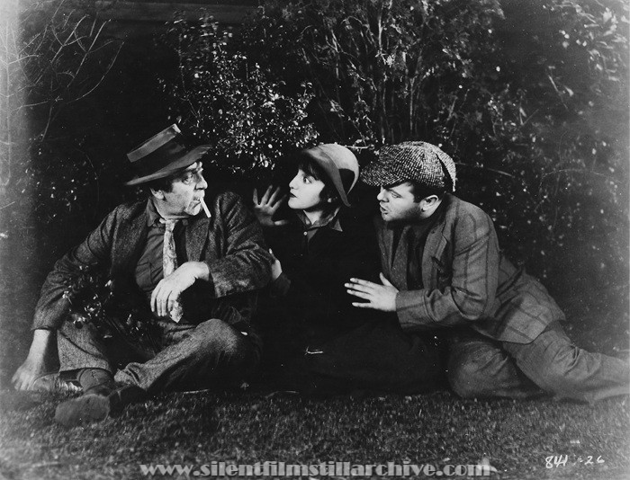 Fred Walton, Bebe Daniels, and Lloyd Corrigan in THE SPLENDID CRIME (1926)