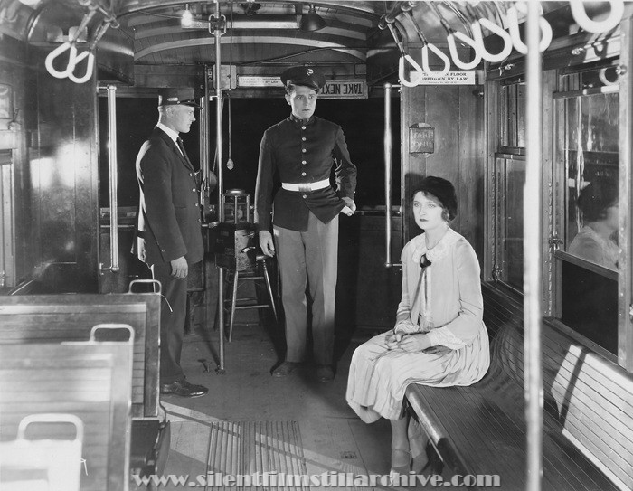 William Haines and Eleanor Boardman in TELL IT TO THE MARINES (1927)