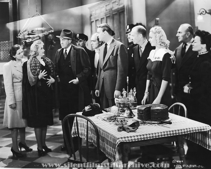 TOPPER RETURNS (1940) with Patsy Kelly, Billie Burke, Donald MacBride, Dennie O'Keefe, H. B. Warner, Carole Landis,  and George Zucco