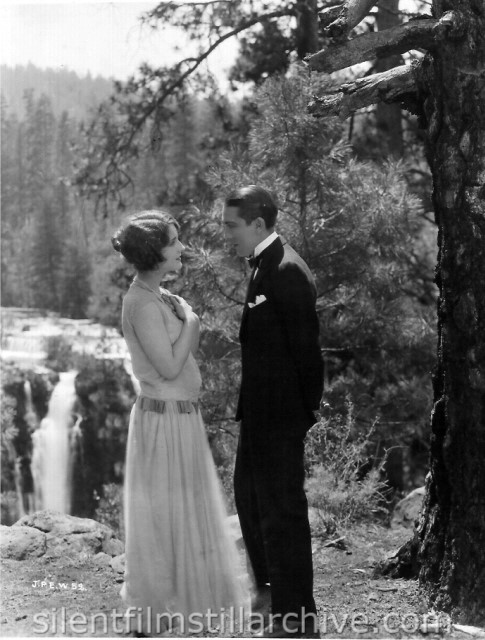 Norma Shearer and Jack Pickford in WAKING UP THE TOWN (1925)