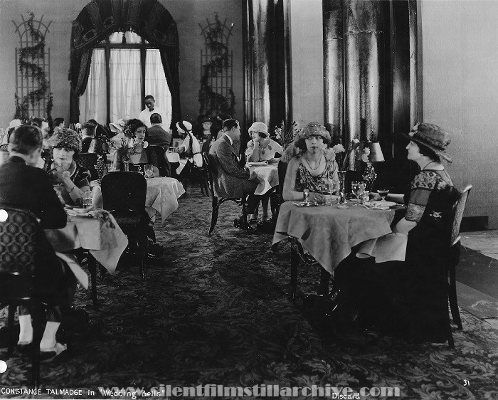 Harrison Ford and Constance Talmadge in WEDDING BELLS (1921)