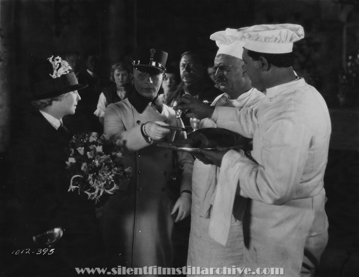 Fay Wray and Erich Von Stroheim in THE WEDDING MARCH