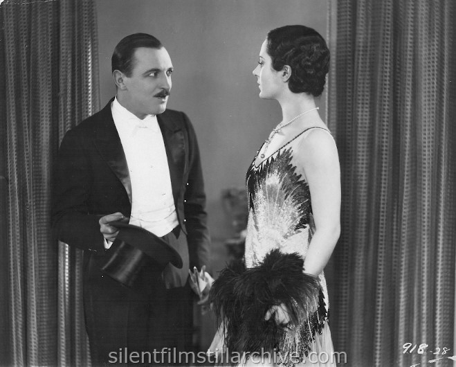 Raymond Griffith and Helene Costello in WET PAINT (1926)