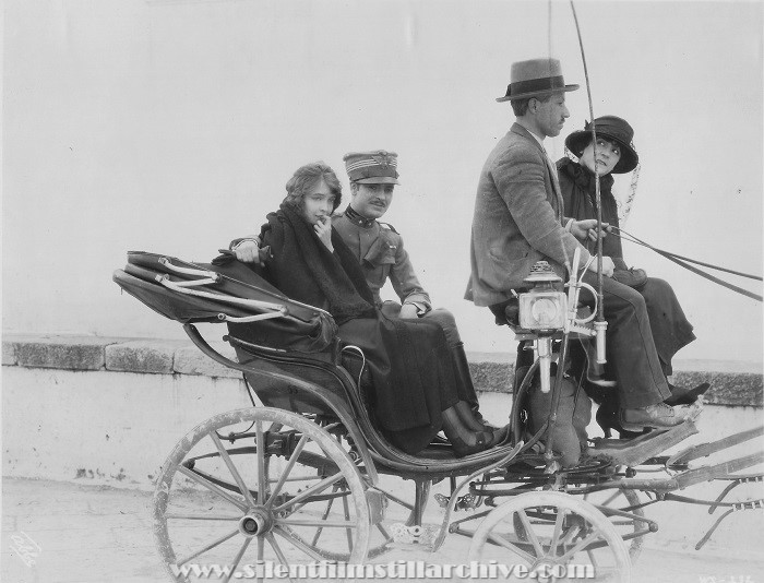 Lillian Gish, Ronald Colman, and Gail Kane in THE WHITE SISTER (1923)